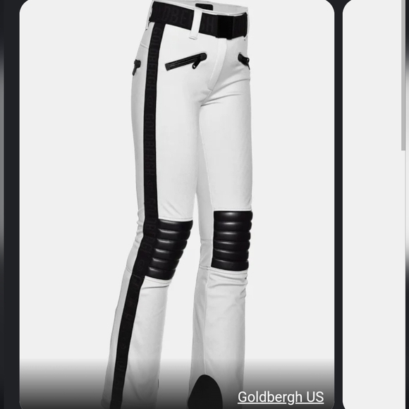 Goldbergh Rocky Ski Pants White - Picture 3 of 17